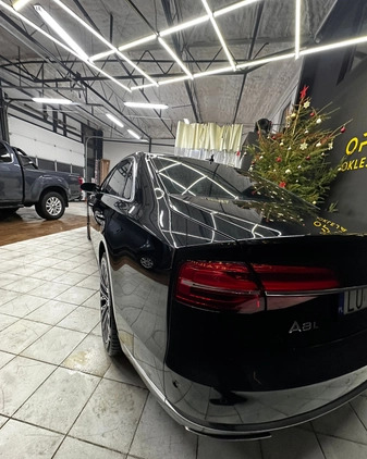 Audi A8 cena 124900 przebieg: 155000, rok produkcji 2015 z Lublin małe 326